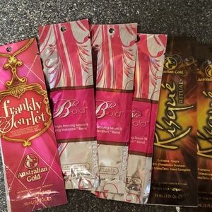 Tingle Tanning lotion packets 6 count